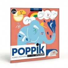 Poppik My First Stickers Animals