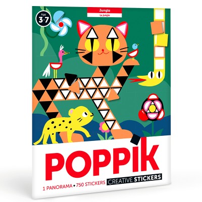 Poppik Creative Stickers Jungle