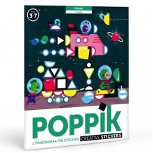 Poppik Creative Stickers Cosmic