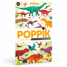Poppik Discovery Stickers Dinosaurs
