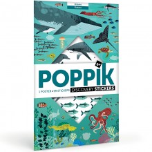 Poppik Discovery Stickers Ocean