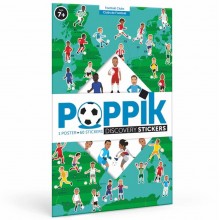 Poppik Discovery Stickers Football