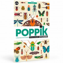 Poppik Discovery Stickers Insects