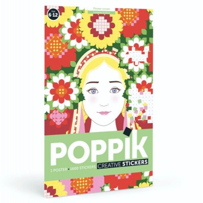 Poppik Creative Stickers Flower Crown