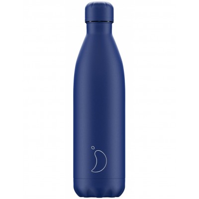 Θερμός Chilly's All Matte Blue 750ml