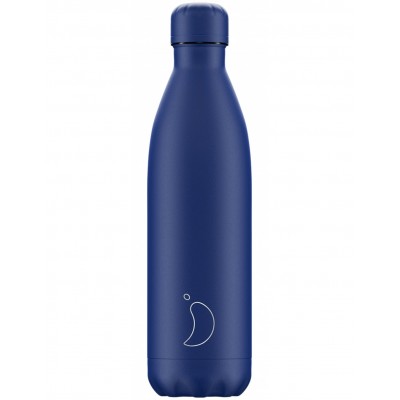 Θερμός Chilly's All Matte Blue 750ml