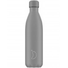 Θερμός Chilly's All Matte Grey 750ml