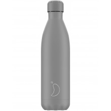 Θερμός Chilly's All Matte Grey 750ml