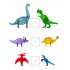 Magna-Tiles Dino World XL 50 Piece Set