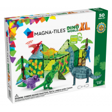 Magna-Tiles Dino World XL 50 Piece Set