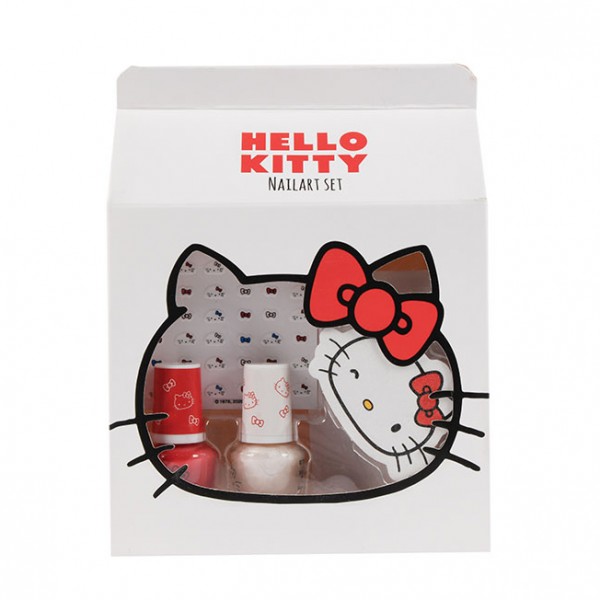 Hello Kitty Nail Art Set - Σετ Ομορφιάς - Νεσεσέρ | Το Σπιτάκι
