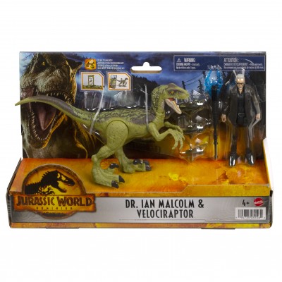 Jurassic World Dominion - Dr. Ian Malcolm & Velociraptor