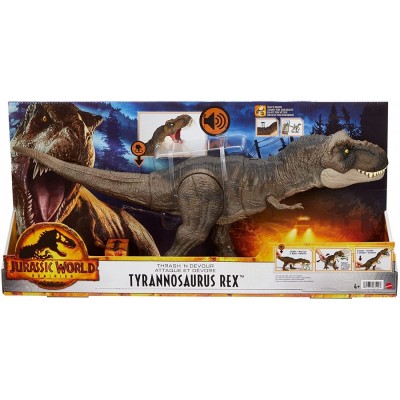 Jurassic World Dominion -  Tyrannosaurus Rex Thrash 'N Devour Με Ήχο