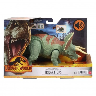 Jurassic World Dominion - Roar Strikers - Triceratops Με Ήχο