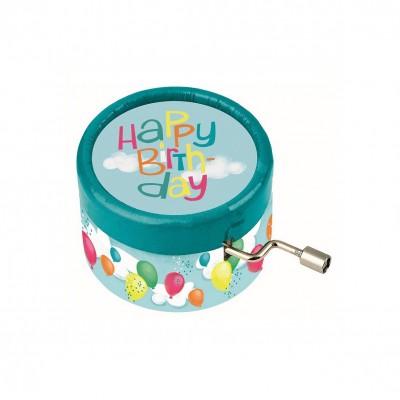 Mini Musical Box Happy Bithday Balloons