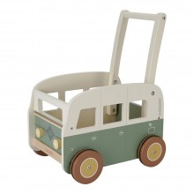 Ξύλινο Συρόμενο Καρότσι Vintage Wagon Olive