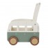 Ξύλινο Συρόμενο Καρότσι Vintage Wagon Olive