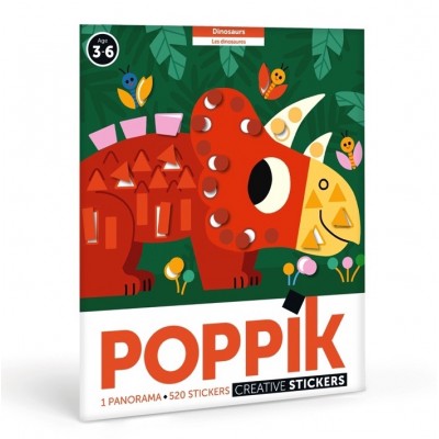 Poppik Creative Stickers Dinosaurs