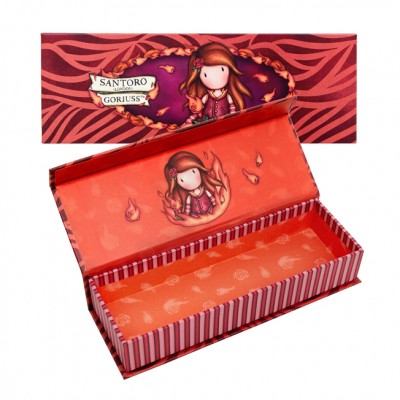 Gorjuss Pencil Box - Fire In My Heart