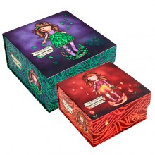 Gorjuss Storage Box Set Elements - Earth & Fire